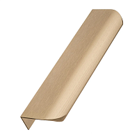 Ручка мебельная алюминиевая HEXA 96мм/150мм, светлое брашированное золото — купить оптом и в розницу в интернет магазине GTV-Meridian.